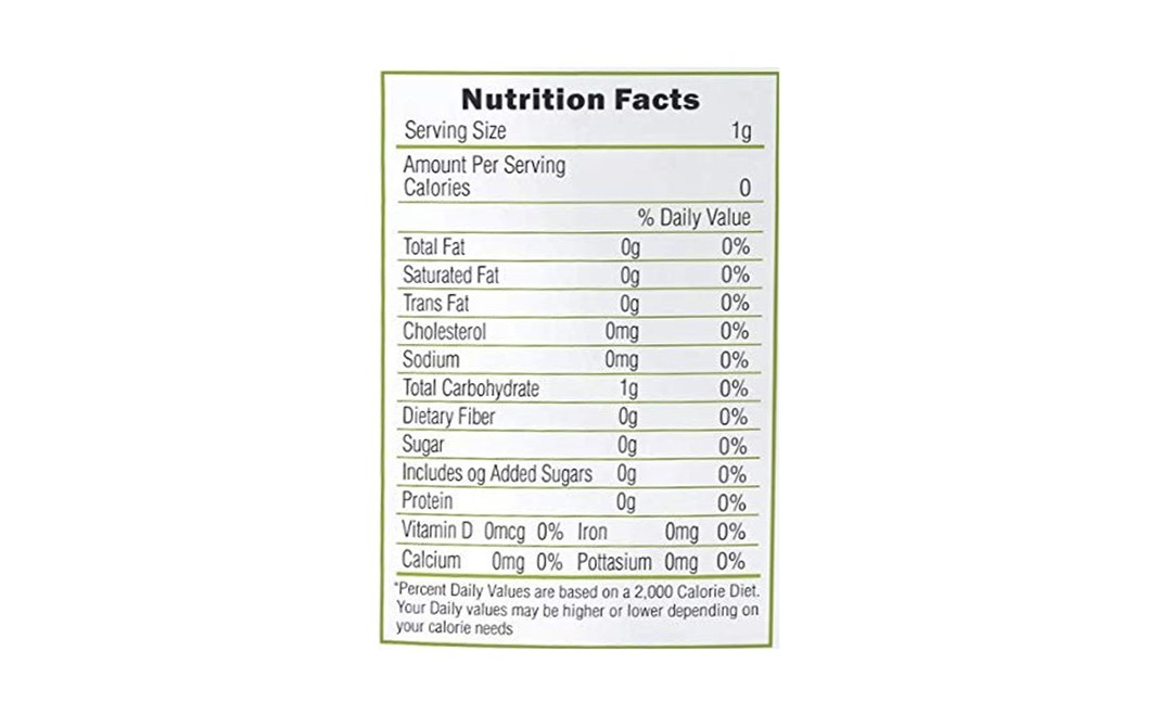 Nature's Gift Stevia Leaves Dried    Pack  200 grams